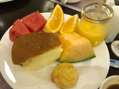 轻乳酪蛋糕-晶丽香榭自助餐(南京大饭店)