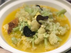 有机花菜烩蛋饼-小厨娘淮扬菜(清江苏宁广场店)