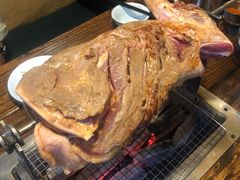 烤羊腿-柿子树炭烤羊腿(金台路店)