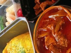 咖喱牛腩蛋包饭-有才叔的小馆(民乐园店)