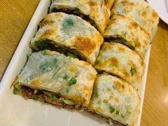 葱饼卷牛肉-台北楚楚园馅饼粥(虹桥南丰城店)