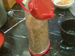 自己磨芝麻的小瓶，有意思-梦山水日本烧肉(五四广场店)
