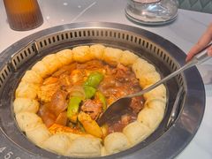 脊骨芸豆锅-满兴咱妈烀饼铁锅炖(兰州北街店)
