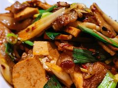 豆腐干回锅肉-蜀门客栈(剑门关景区店)
