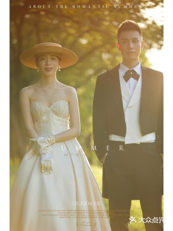 森系婚纱照这样拍，也太美了吧️
