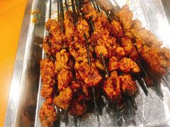 羊肉串-夏都地标马一刀烤肉美食城
