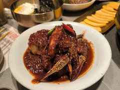 -草家酱蟹炭火烤肉店(珲春南路一店)