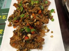 外婆菜煎粉蒸肉-锦和餐厅