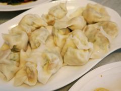 角瓜鸡蛋虾仁水饺-黄家饺子东北特色菜馆(湖滨商业街店)