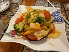 葡汁炒什菜-番茄屋葡式美食(总店)