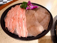 鸭肠毛肚双拼-朱光玉火锅馆(龙阳广场店)