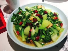 油渣炒四季青菜-望湘园·洞庭渔宴(永旺店)