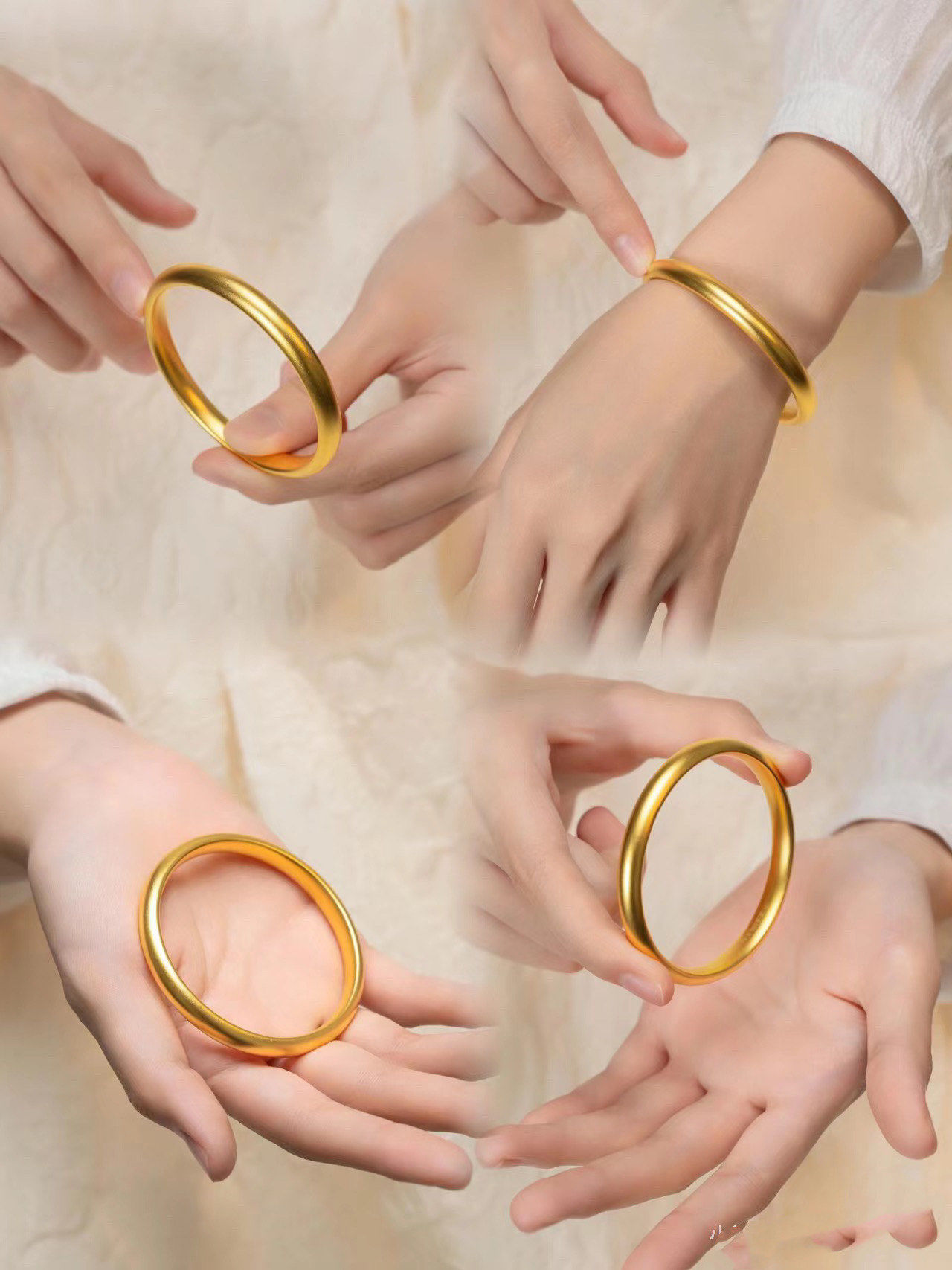 中国黄金泥鳅背手镯