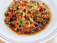 鲜炒黄牛肉-憨伢子·家常菜小食堂·有锅气の炒菜(江汉路店)