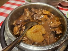 土豆胡萝卜小锅牛腩-西贝(无锡万象城店)