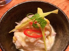 海鲈鱼-非常时髦餐厅VUE Restaurant(外滩茂悦大酒店)