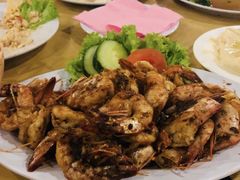蒜蓉酱油蒸老虎虾-Telaga Seafood Restaurant