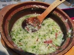 野菜火腿鸡丝粥-吴家·非遗淮扬小馆(镇江万达广场店)