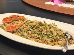 长脚蟹肉香椿煎蛋-彩丰楼中餐厅(佘山世茂洲际酒店)