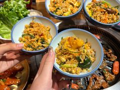 -明洞阿姨·韩式酱蟹烤肉·创意料理(三元桥店)