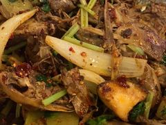 主打的干锅鸭头-安诚居干锅鸭头(八角店)