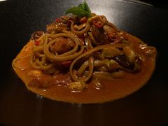 西班牙辣味香肠面-LUMOS卢莫斯融合料理餐厅