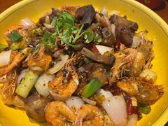 -休记光头香辣蟹干锅(绵竹店)