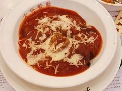 茄汁焗猪排意粉-大哥餐厅(西城花园店)