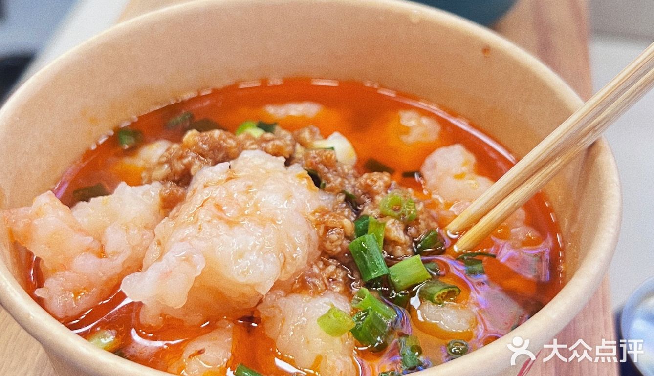 武林夜市|手工虾滑🦐