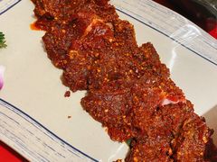 麻辣牛肉-谭鸭血老火锅(图书馆店)