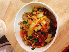 牛肉腰花二合一豆皮-周记热干面豆皮大王(桃花东街店)