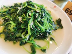 虾皮青菜-怡园饭店-餐厅(四望亭店)
