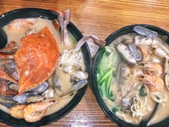 鲳鱼海鲜面-台州老六海鲜面馆(上南总店)