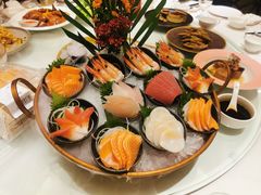 三文鱼锦绣刺身中拼盆-万龙洲海鲜(南新仓店)