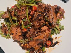 凉拌牛肉-胖哥俩肉蟹煲(长沙高铁吾悦广场店)
