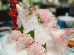 鲷鱼两吃的刺身-东莱海上(长宁来福士店)