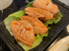 烤奥尔良鸡翅-燚青春东北泥炉烤肉(百合店)