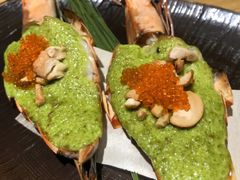 罗勒焗黑虎虾-花潮料理艺食馆(世欧广场店)