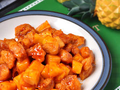 菠萝咕噜肉-花腩清汤牛腩