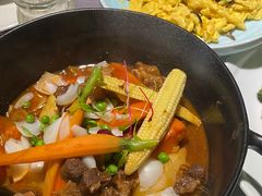 红葡萄酒焖牛尾-野蔓果·山野菜(西湖景区·龙井茶田店)