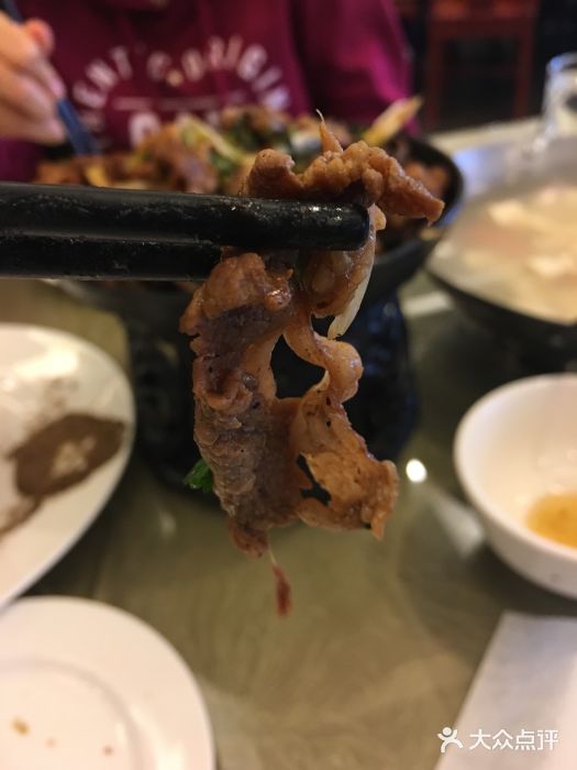 烤肉宛饭庄(北新桥店)烤精品羊肉图片