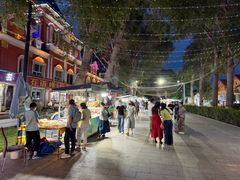 -布尔津河堤夜市