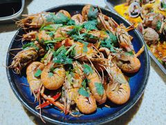 -蚝堡·生蚝海鲜烧烤物种起源•海肠捞饭(刘公岛店)