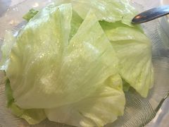 生菜虾松-老妈私房菜