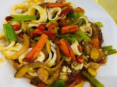 火爆鱿鱼-四姑娘川味海鲜(八爪鱼店)