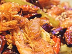 招牌香锅基围虾-鱼库·不仅是一家烤鱼店(车公庙店)