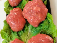 手锤牛筋丸（生）-三头牛·潮汕牛肉生蚝火锅 (夏湾店)