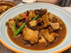 牛肚菌烧豆腐-农乐园食府(梅城镇店)