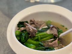 鲜猪什煮菜心-聚福宝合苑食府(南头镇店)