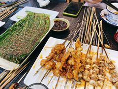 烤韭菜-老何太太鹤岗小串·团建聚餐(龙华店)